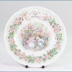 Royal Doulton - Brambly Hedge (Seasons) - 6 1/4&quot; Side Plate (Summer)