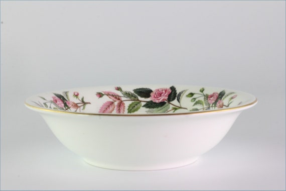 Wedgwood - Hathaway Rose - Cereal Bowl - Etsy Canada