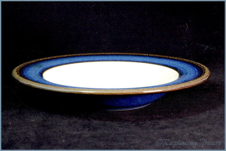 BHS - Brecon Blue - Rimmed Bowl - Etsy