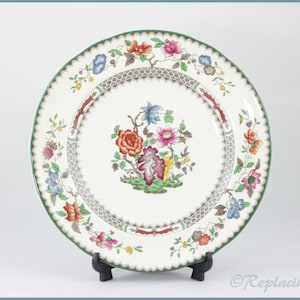 Copeland Spode - Rosa Chinesa - Prato de Almoço de 9&quot;