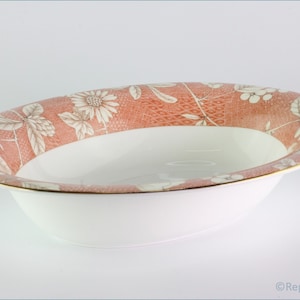 Wedgwood - Frances (Peach) - Open Vegetable Dish
