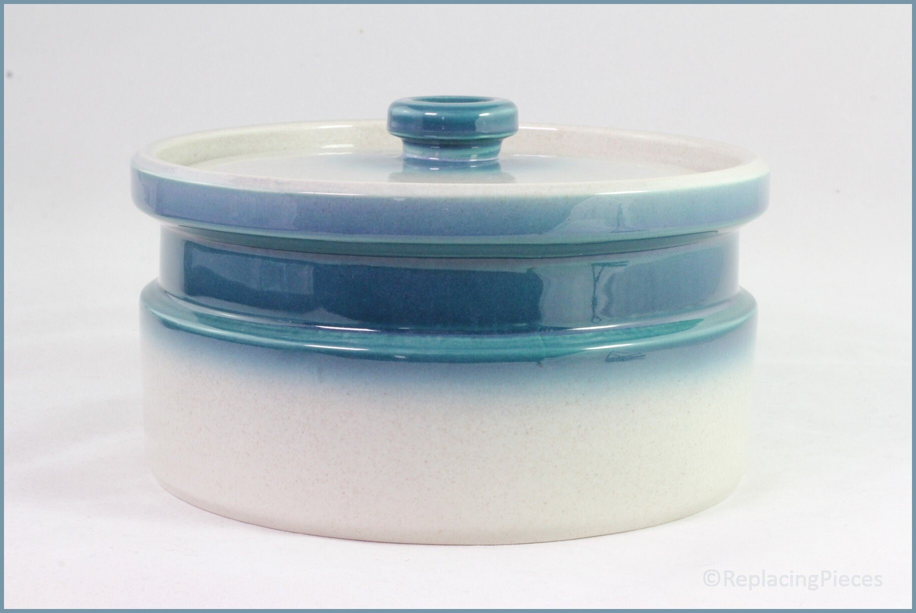 wedgwood - blue pacific | old style casserole ronde de 2 pintes