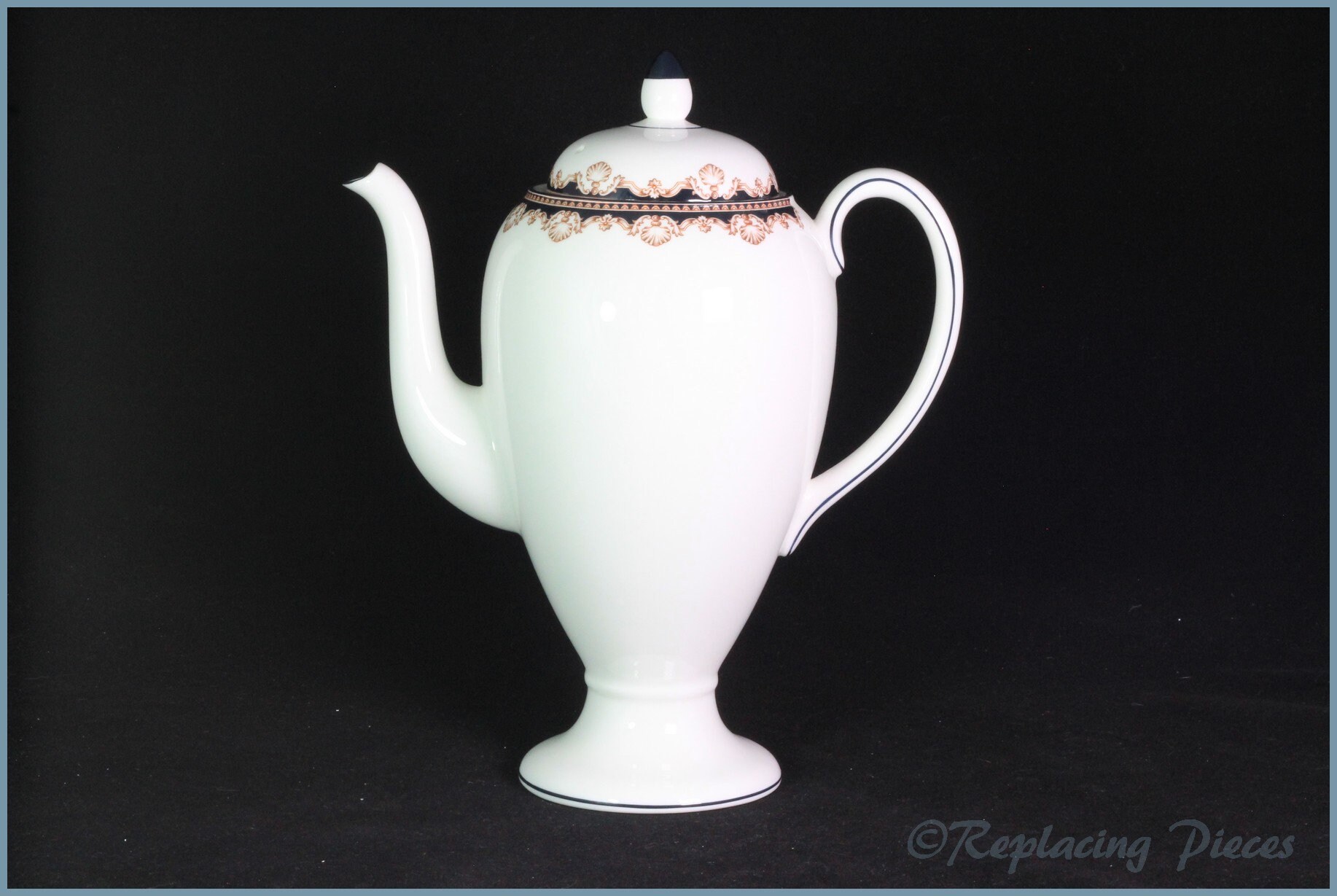 Wedgwood Medici r4588 Coffee Pot Etsy
