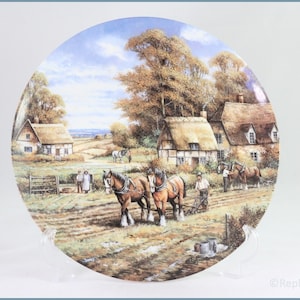 Wedgwood - Four Seasons Collection- Autumn Ploughing