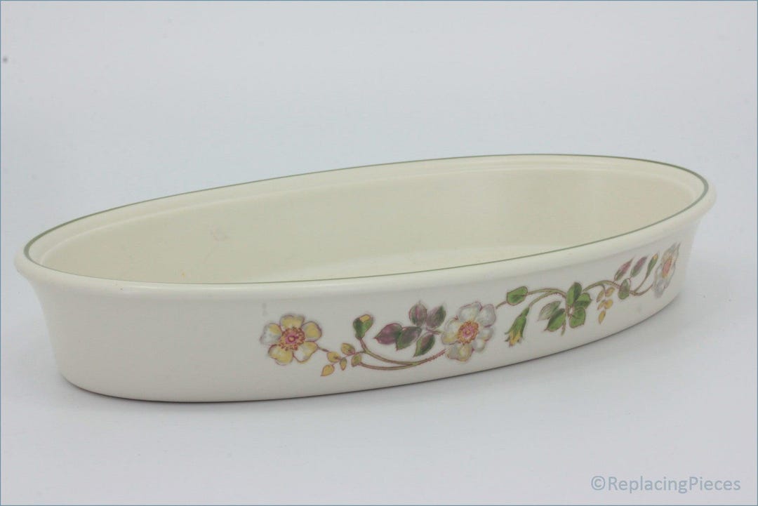 Marks & Spencer - Autumn Leaves - Oval Roaster (pattern Outside) - Etsy