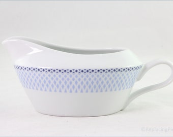 Royal Worcester - Azure - Gravy Boat