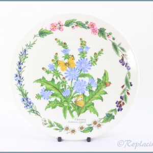Royal Worcester - Worcester Herbs - 7 3/8&quot; Collector Plate (Chicory)