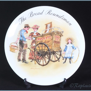 Wedgwood - The Street Sellers Of London - Bread Roundsman