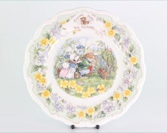 Royal Doulton - Brambly Hedge - The Outing - 8" Plate