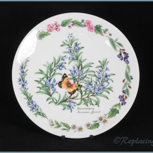 Royal Worcester - Worcester Herbs - 7 3/8&quot; Collector Plate (Rosemary)