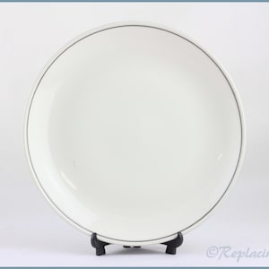 Denby - Intro (Lines) - Dinner Plate (Grey)