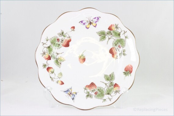 【Coalport】プレート　ディナープレート　4枚 コールポート - ストロベリー - ディナープレート - Etsy 日本