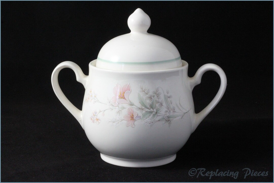 Noritake Marlfield Lidded Sugar Bowl Etsy UK