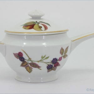 Royal Worcester - Evesham Gold - Franse uiensoepkom