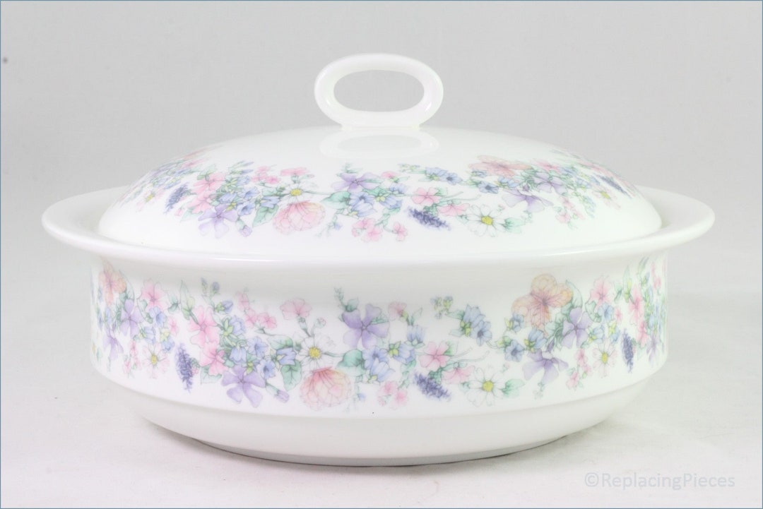 ウェッジウッド - アンジェラ（プレーンエッジ） - 蓋付き野菜皿