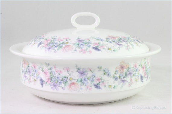 ウェッジウッド - アンジェラ（プレーンエッジ） - 蓋付き野菜皿