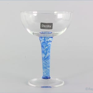Denby - Imperial Blue - Champagne Saucer