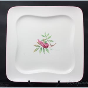 Villeroy & Boch - Vivo - 10 7/8&quot; Square Dinner Plate (Floral)