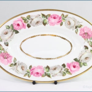 Royal Worcester - Royal Garden (Dot/Dash) - Gravy Boat Stand