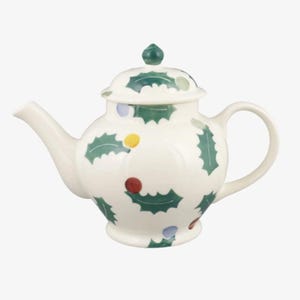 Emma Bridgewater - Polka Holly - 3er Tasse Teekanne