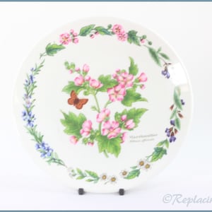 Royal Worcester - Worcester Herbs - 7 3/8&quot; Collector Plate (Marshmallow)