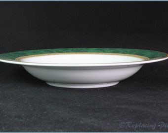 Royal Doulton - Green Marble - 9 1/4" Rimmed Bowl