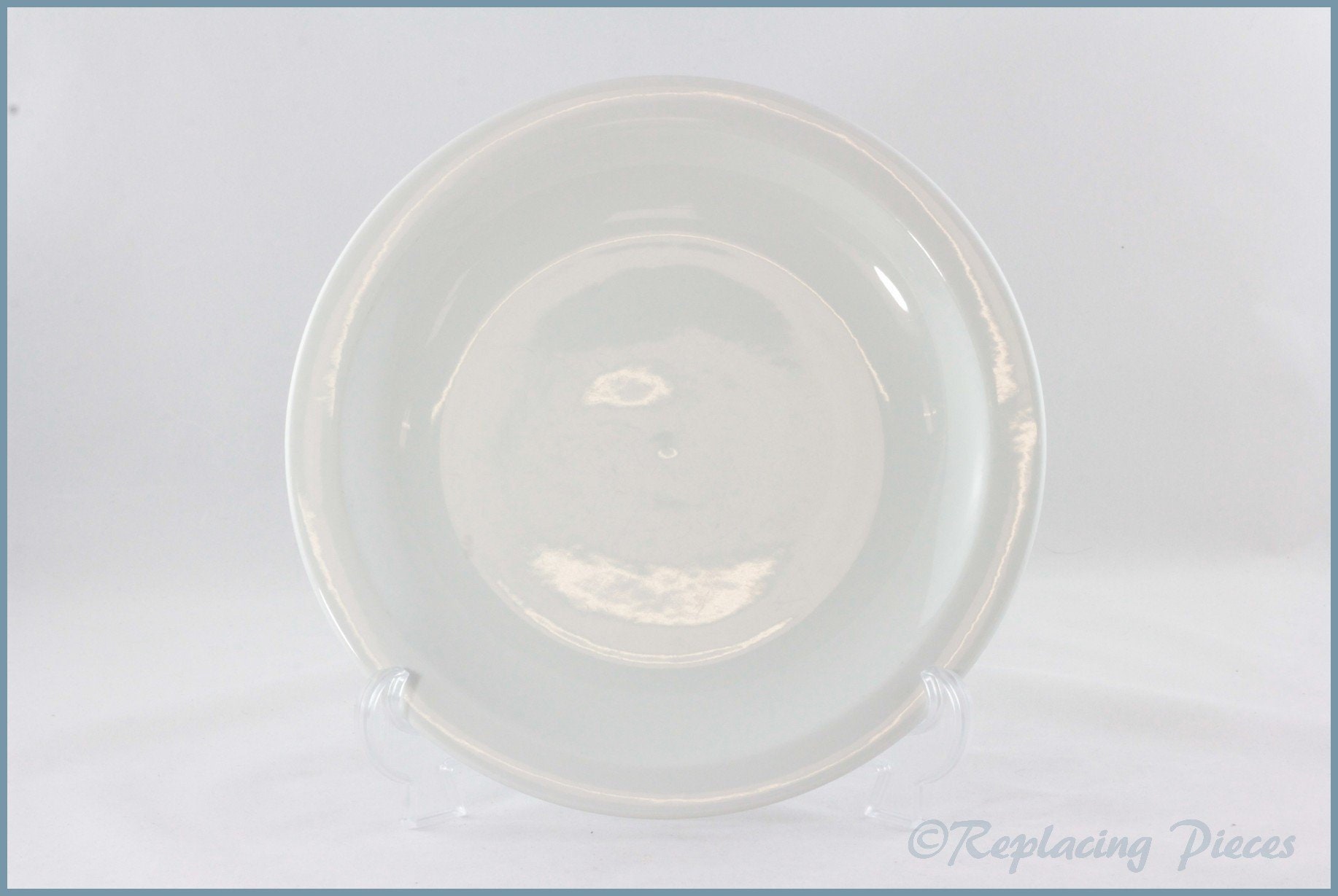 Churchill Plain White Dinner Plate Etsy
