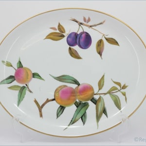 Royal Worcester - Evesham Gold - ovale schaal van 11 3/4&quot;