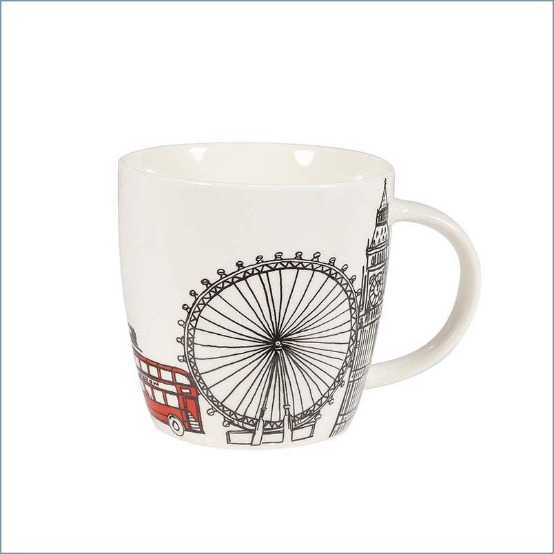 James Sadler for Queens London Life Scenes Squash Mug New Etsy