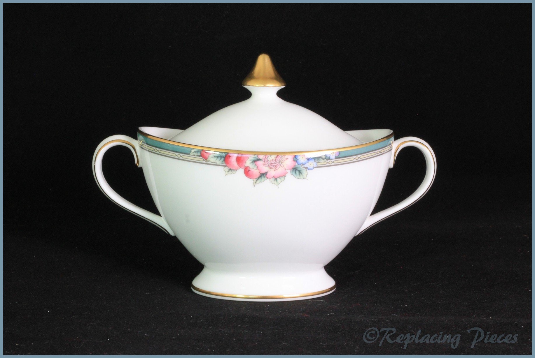 Royal Doulton Orchard Hill H5233 Lidded Sugar Bowl Etsy