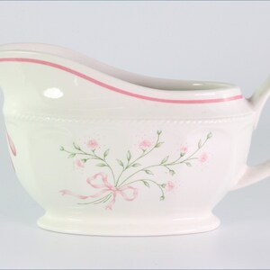 4 coupelles porcelaine de Paris décor pavot fleurs rouges et bleues