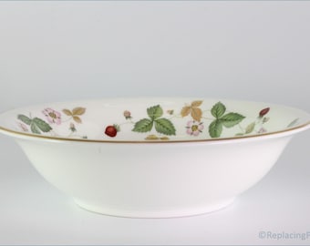 ウェッジウッド ワイルドストロベリー ラウンド カバード ベジタブル