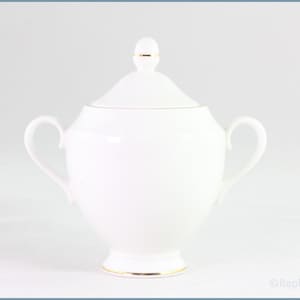 Wedgwood - Signet Gold - Lidded Sugar Bowl