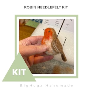 Needle Felt Kit - Robin