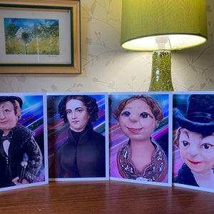 4er Set Anne Lister Grußkarten