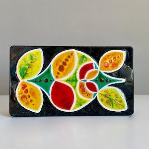 Lata vintage rara, lata de té, lata de galletas, nostalgia de flores Pril de los años 60 y 70