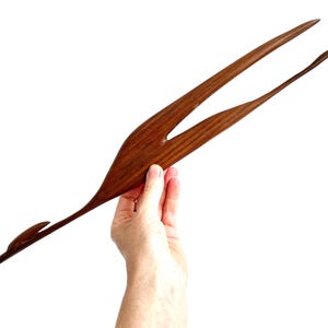 60er Teak Crane Bird Denmark Figure Danish Dansk Mid Century Rare Design