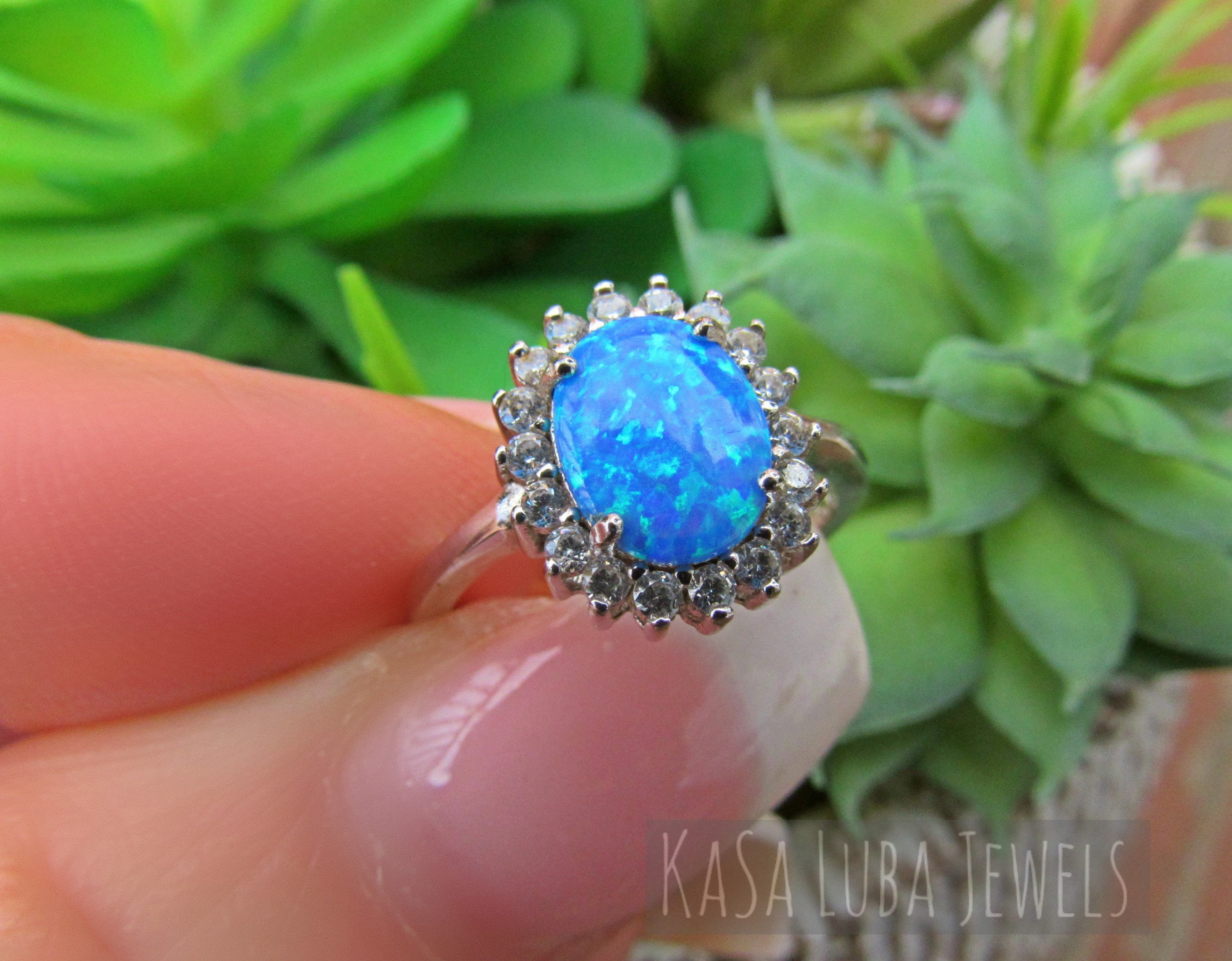 Lab opal rings shop