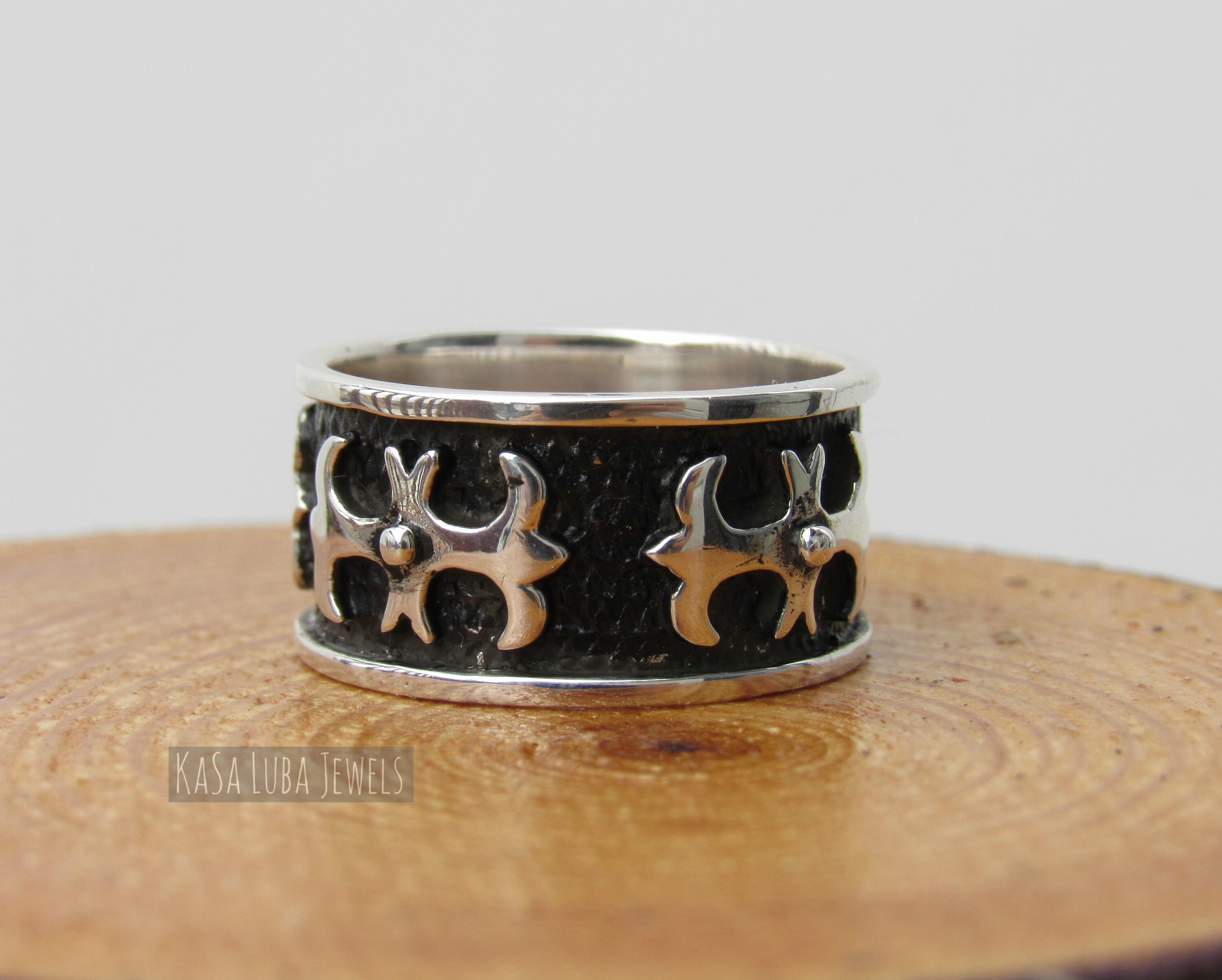 Sterling Silver Mens Cross Ring Christian Cross Silver Ring Etsy