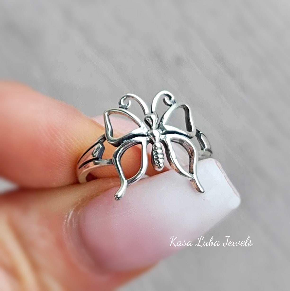 R001068 STERLING SILVER Ring Solid 925