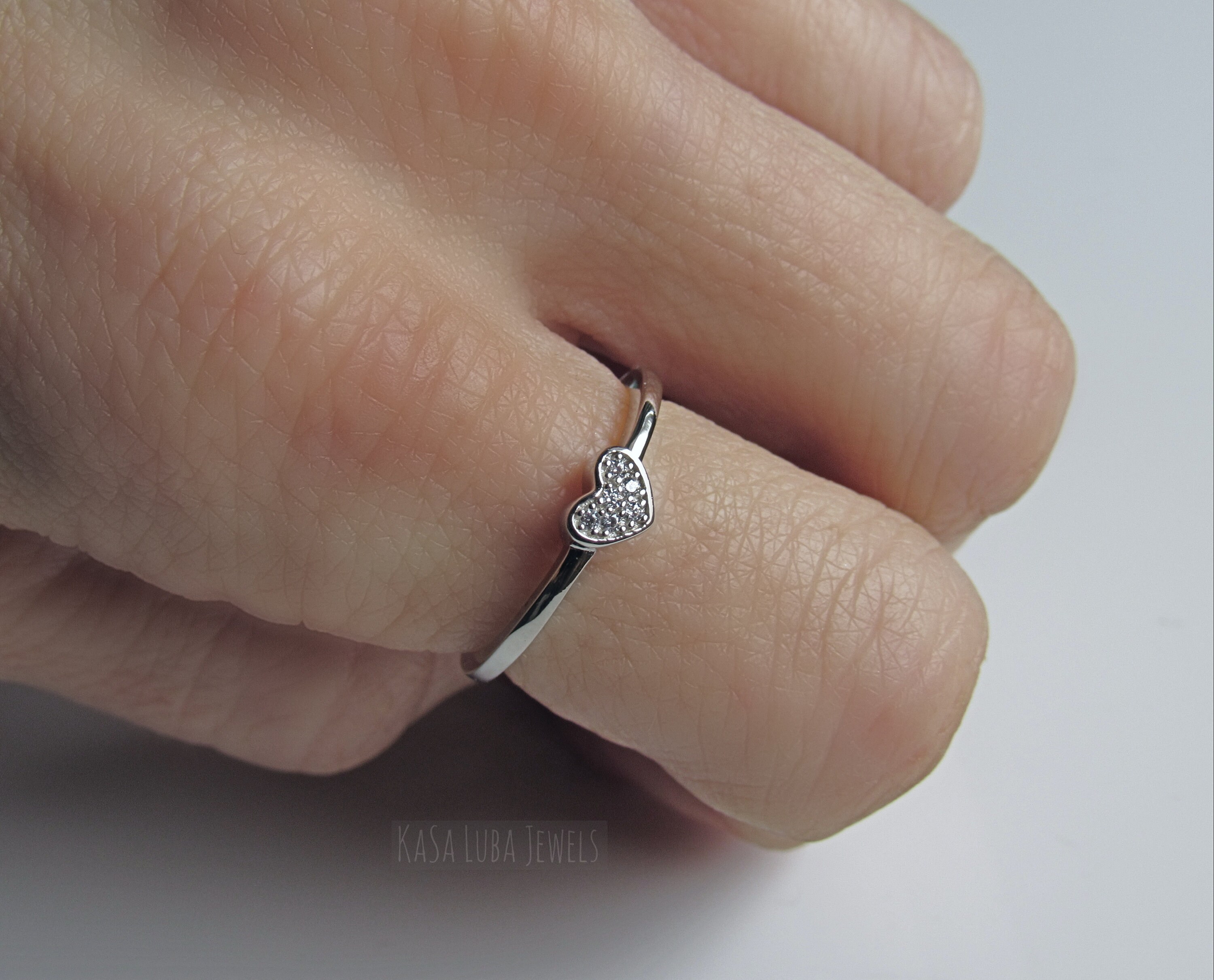 Anello Promessa Argento 925 Con CZ Nera Taglio Ovale E Pietre Chiare, Taglie 5-10, Nuovo In Scatola Regalo