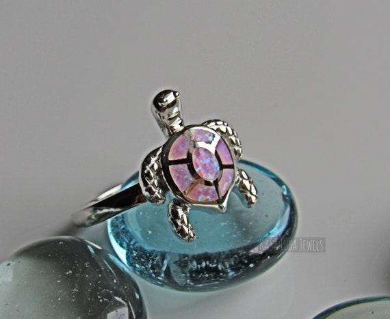 Opal clearance turtle ring