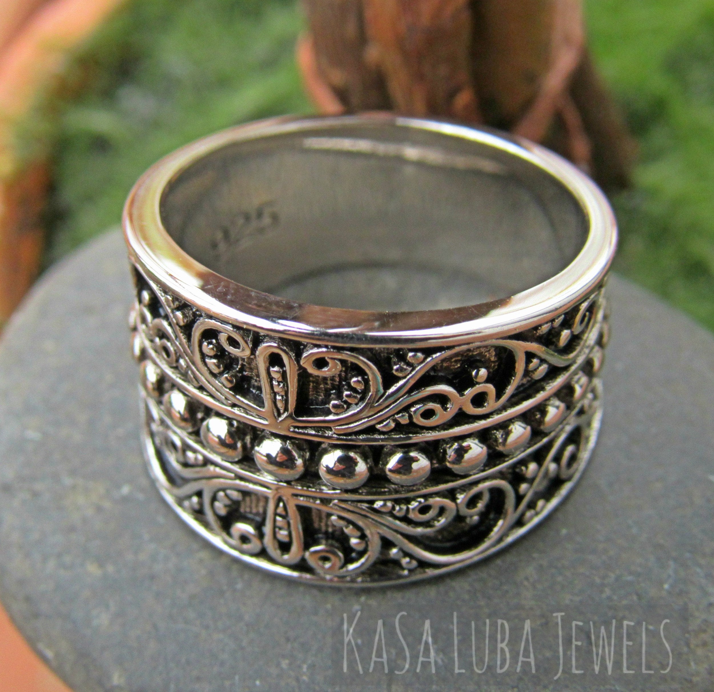 アクセサリー 90s Celtic Arts floral Celtic ball ring アクセサリー 90s Celtic Arts floral Celtic ball ring アクセサリー