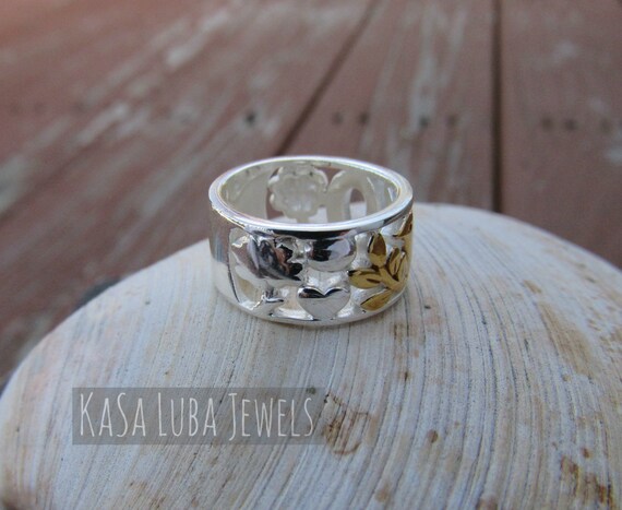Gold dove hotsell ring