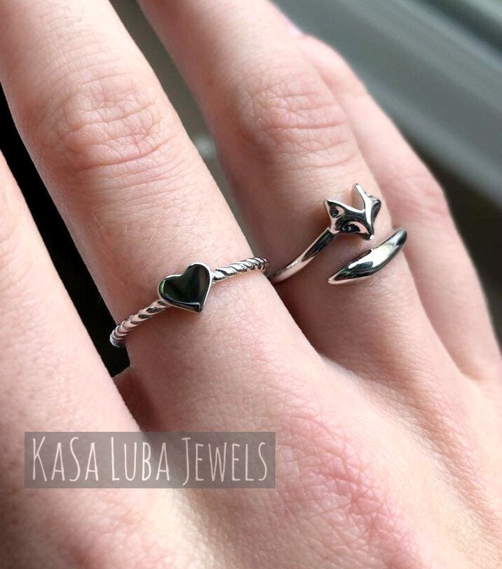 Anillo Circonita Anillo Ajustable Cola De Zorro Plata 925 - Aurora Tears Con Circonitas DR0132W Anillo Cola Zorro