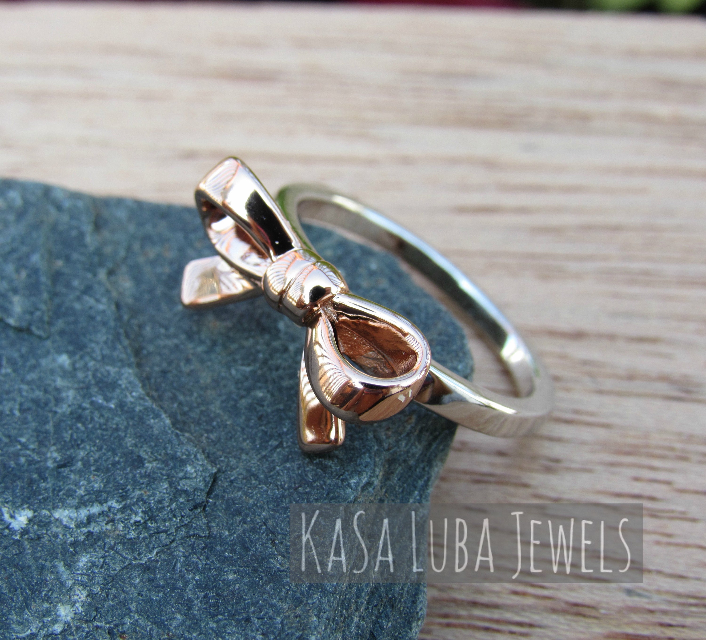 Kate spade rose deals gold bow ring