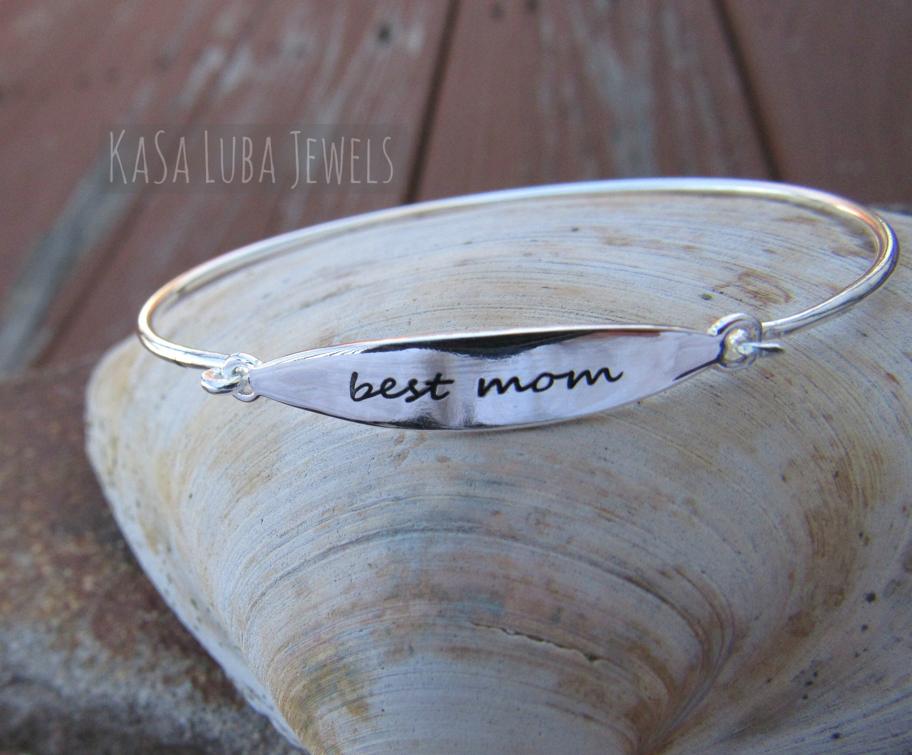 Sterling Silver Mom Bracelet Custom Personalized Mother Bracelet Mother's  Day Jewelry With Initials Birthday Gift for Mother in Law Grandma - Etsy