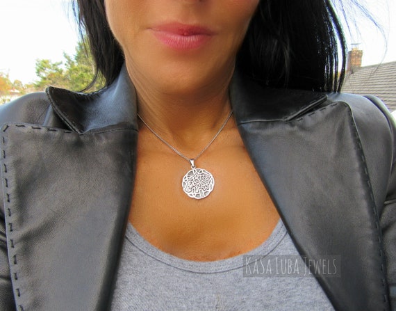 Cool silver pendants online