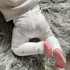 Leggins Baby Kleinkind Sonne gelb Bild 1