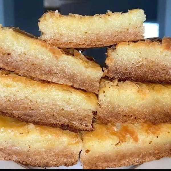 Almond Wedding Cake Ooey Gooey Butter Cake Bars, Cakes, Blondies, Brownies